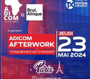Adicom organise un afterwork privé le 23 mai à PARIS