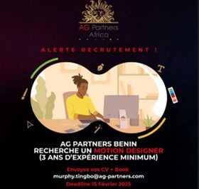 AG Partners BENIN recrute