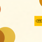 Illustration éditoriale avec le logo officiel MTN, sur fond aux couleurs Adweknow