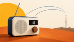 Récepteur de radio numérique et antenne de diffusion illustrant le déploiement de la RNT au Sénégal.