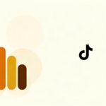 Illustration éditoriale représentant un podium de classement, avec le logo officiel TikTok