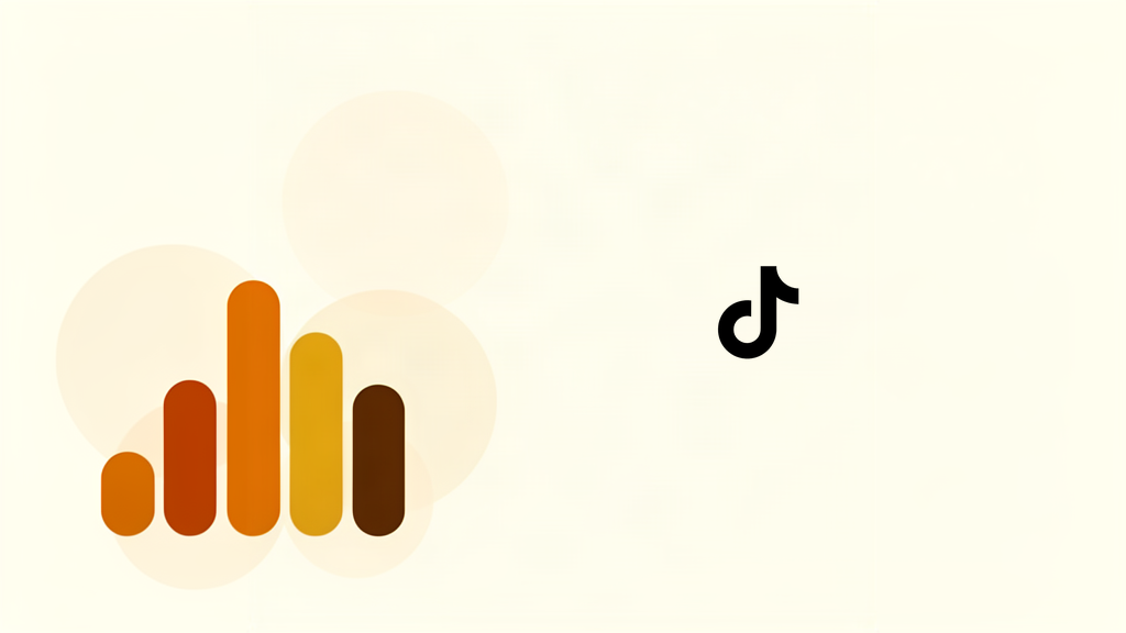 Illustration éditoriale représentant un podium de classement, avec le logo officiel TikTok