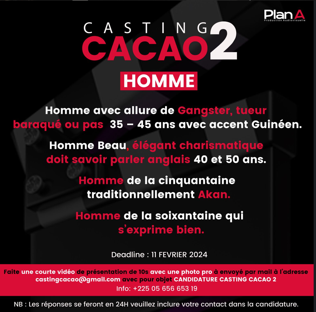 Illustration du document source : PLAN A RECRUTE POUR CACAO2