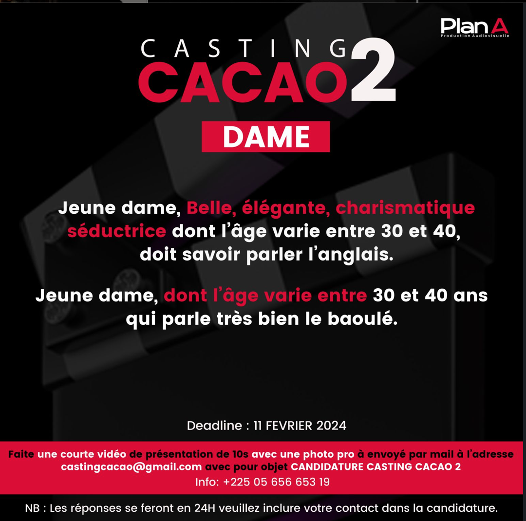 Illustration du document source : PLAN A RECRUTE POUR CACAO2