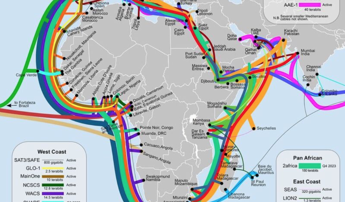 Illustration du document source : PANNE D’INTERNET EN AFRIQUE : fortes perturbations au Bénin, en Côte d’ivoire, au Burkina et au Togo