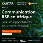 Illustration du document source : SAVE THE DATE : KANTAR organise un webinar sur la Communication RSE en Afrique le 30 mai 2023